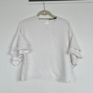 Zara Woman white top - worn once